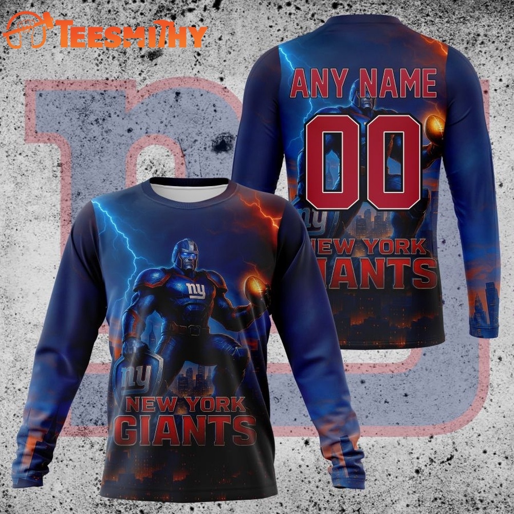 NFL New York Giants Special Realistic Design Hoodie, T Shirt, Sweatshirt 2