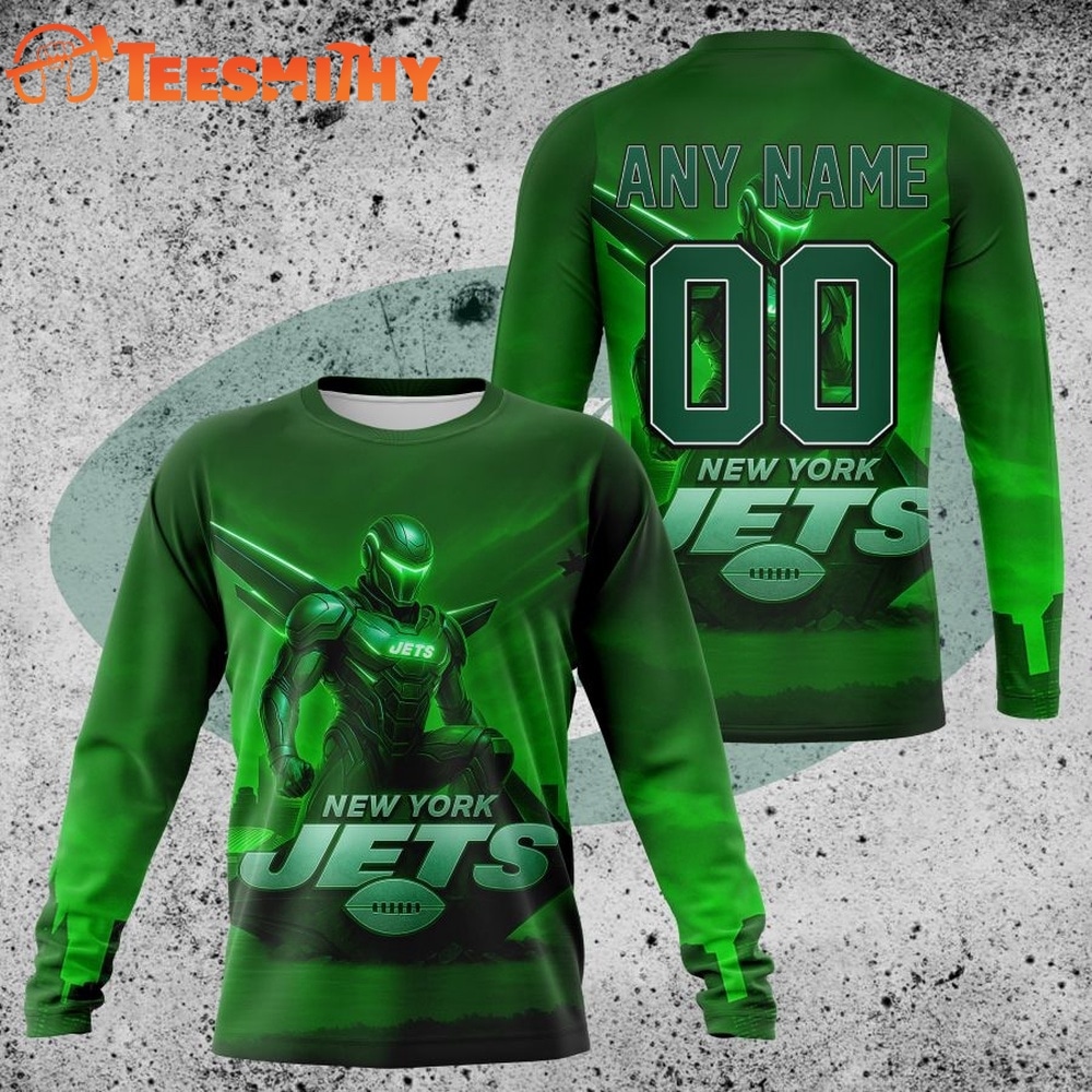 NFL New York Jets Special Realistic Design Hoodie, T Shirt, Sweatshirt 2