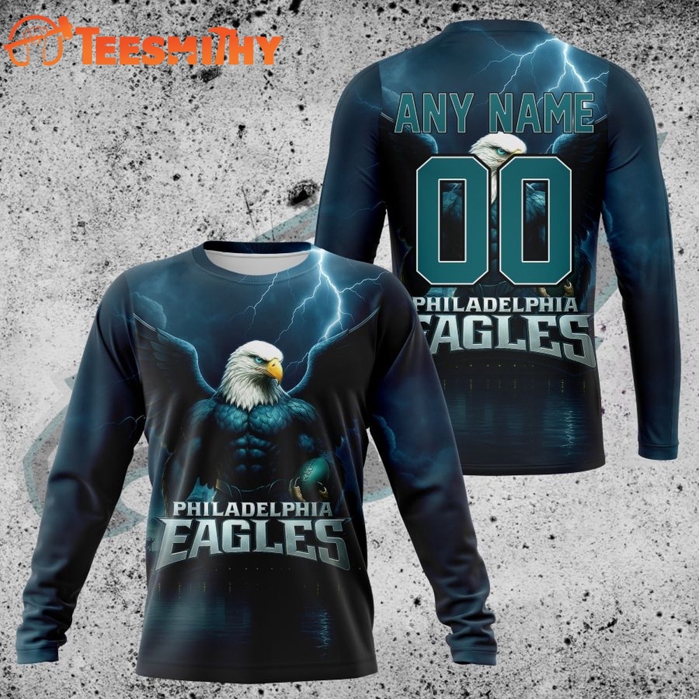 NFL Philadelphia Eagles Special Realistic Design Hoodie, T Shirt, Sweatshirt 2