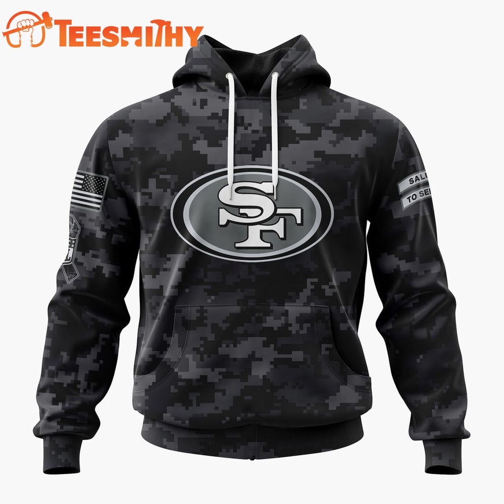 NFL San Francisco 49ers Special 2026 27 Salute To Service Design Hoodie, T Shirt, Sweatshirt 1