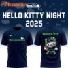 NFL Seattle Seahawks Hello Kitty 2025 3D Shirt