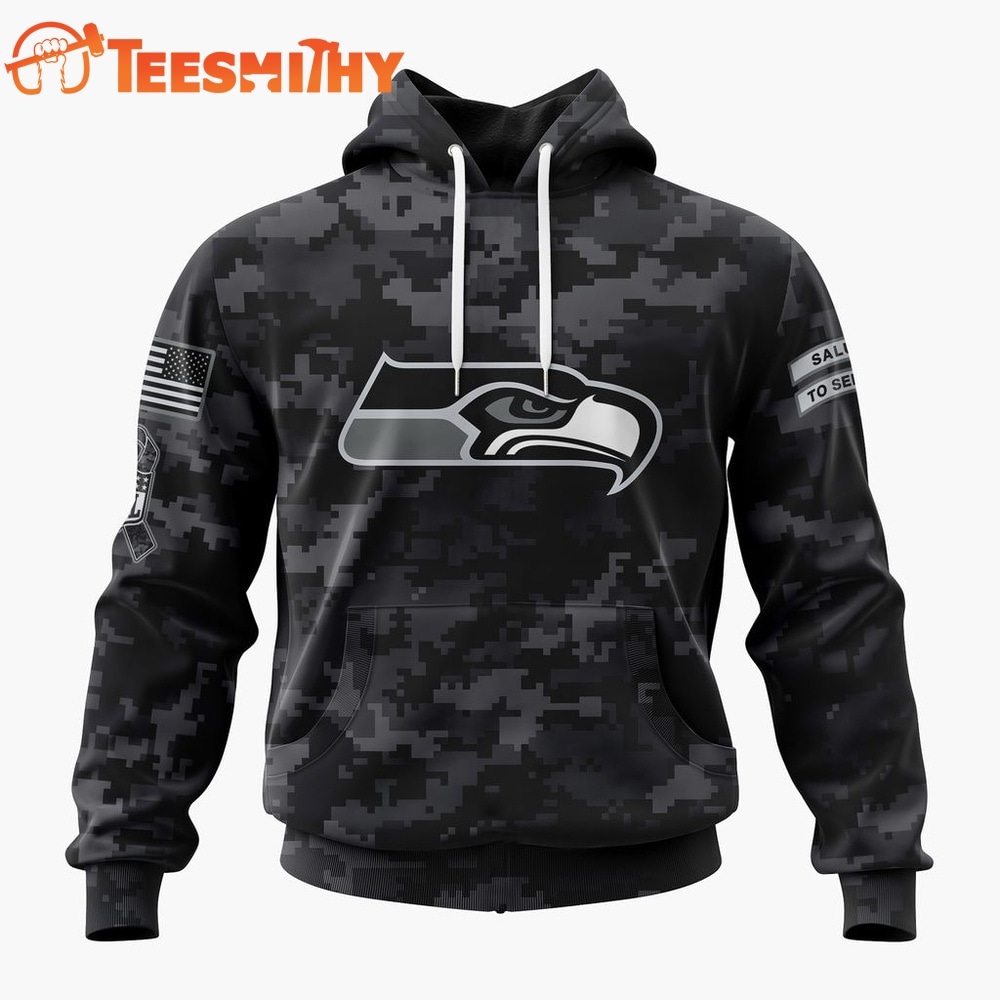 NFL Seattle Seahawks Special 2026 27 Salute To Service Design Hoodie, T Shirt, Sweatshirt 1