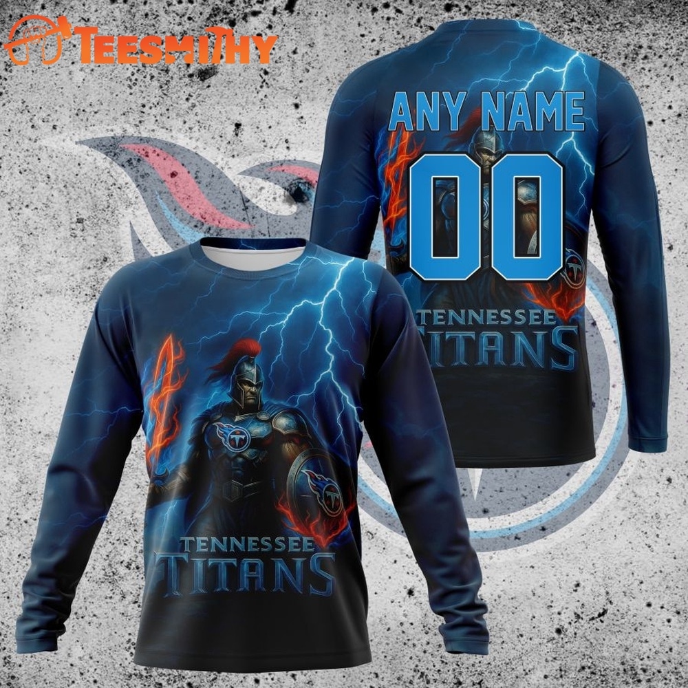NFL Tennessee Titans Special Realistic Design Hoodie, T Shirt, Sweatshirt 2