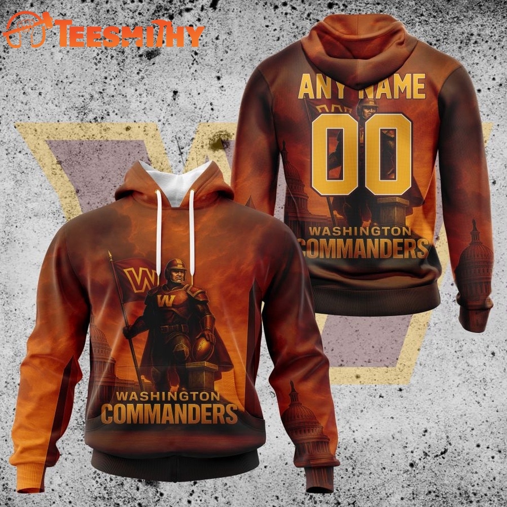 NFL Washington Commanders Special Realistic Design Hoodie, T Shirt, Sweatshirt 1
