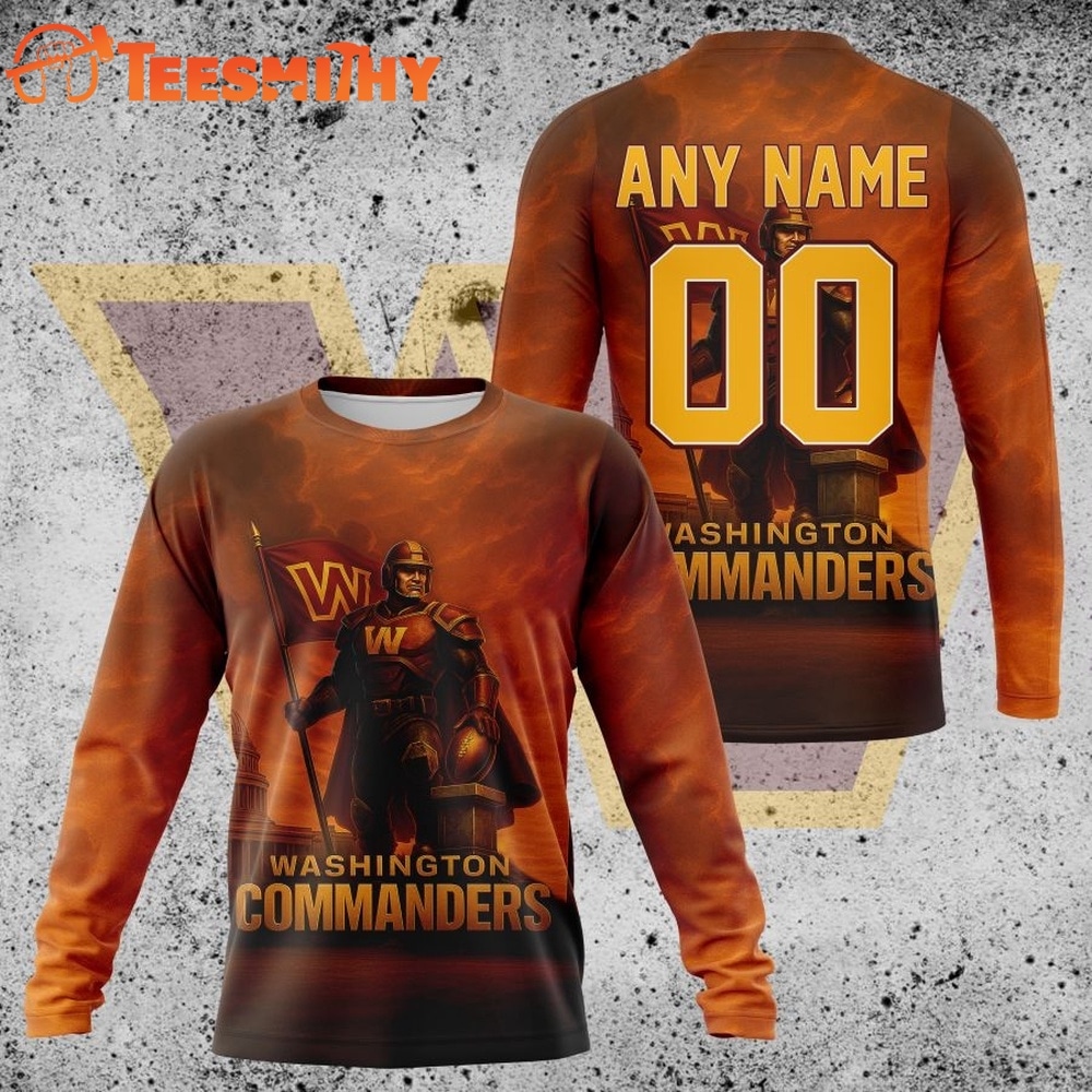 NFL Washington Commanders Special Realistic Design Hoodie, T Shirt, Sweatshirt 2