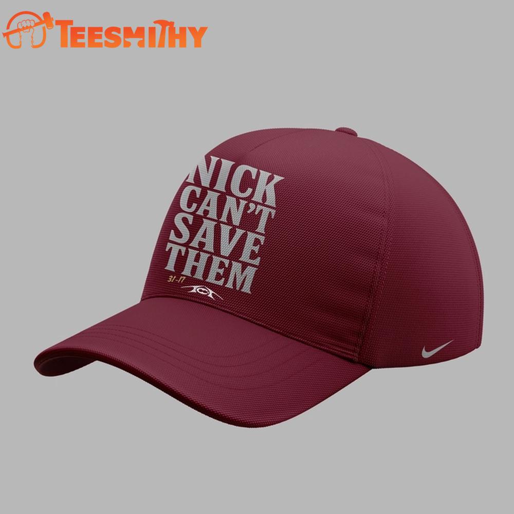Nick Can't Save Them Tommy Castellanos Florida State Seminoles Football 2025 Cap Nick Can't Save Them Tommy Castellanos Florida State Seminoles Football 2025 Cap