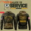 Nike Camo Green Bay Packers 2025 NFL Salute to Service Limited Pullover Hoodie