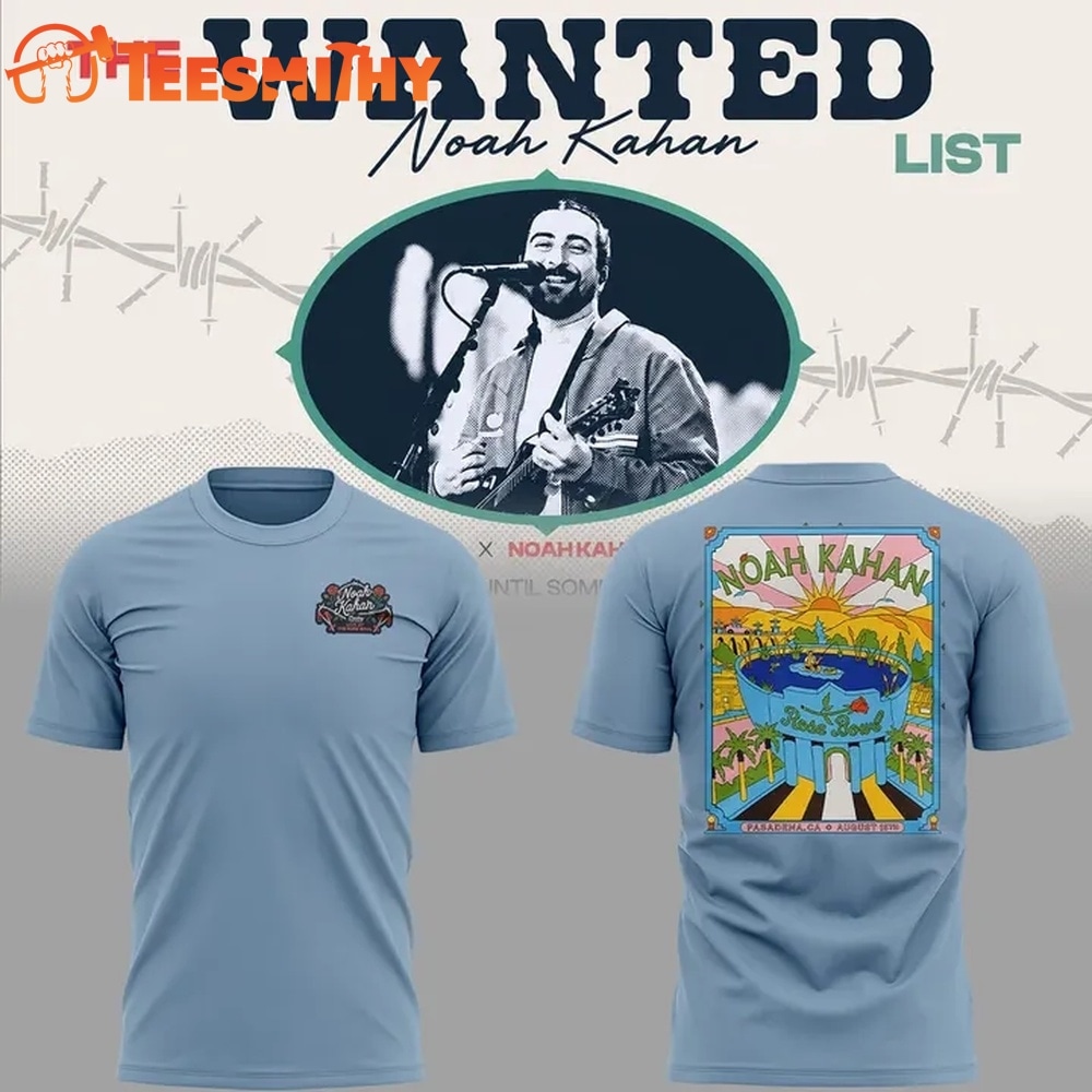 Noah Kahan The Great Divide Tour 2026 Limited Edition T Shirt