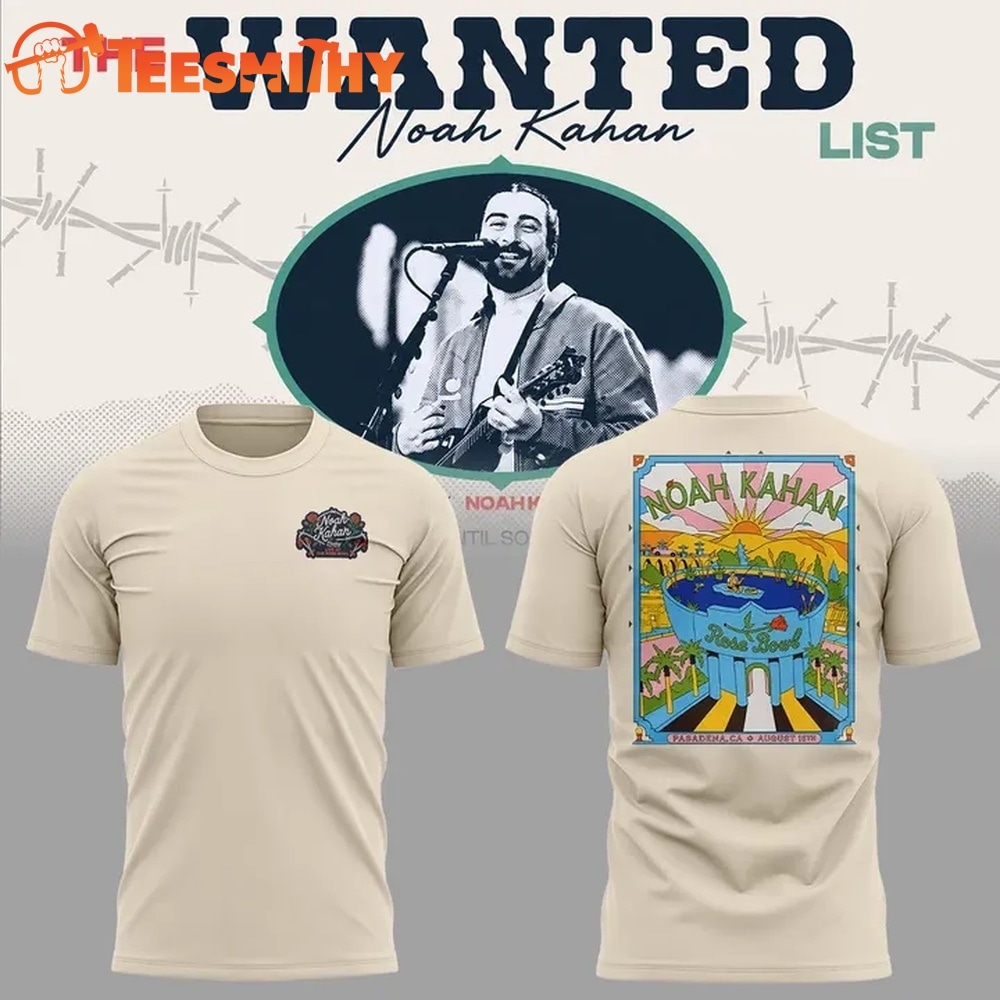 Noah Kahan The Great Divide Tour 2026 New Edition T Shirt