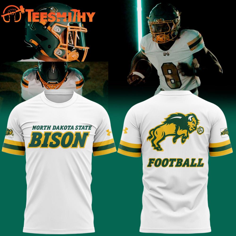 North Dakota State Bison Football 2025 New Uniform Limited Edition 3D Shirt North Dakota State Bison Football 2025 New Uniform Limited Edition 3D Shirt