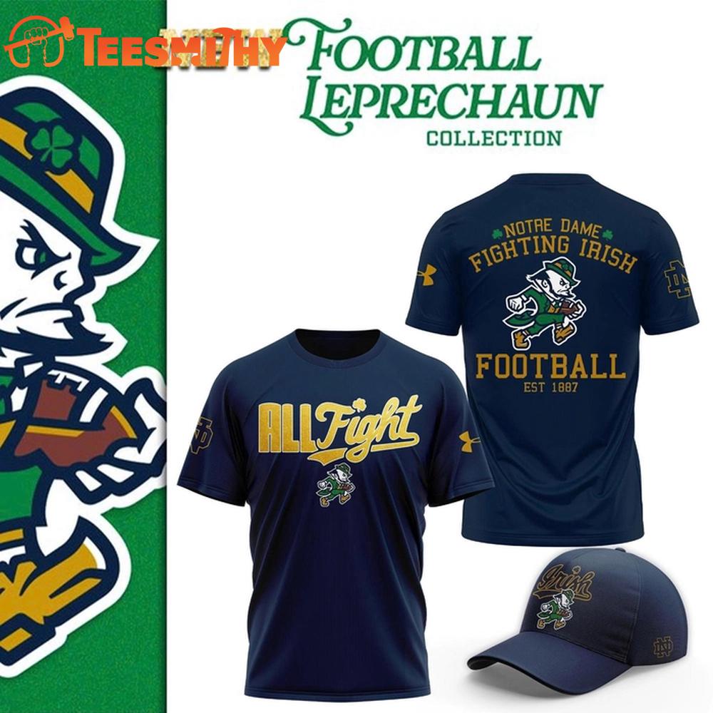 Notre Dame Football The Fighting Irish Est 1887 T Shirt