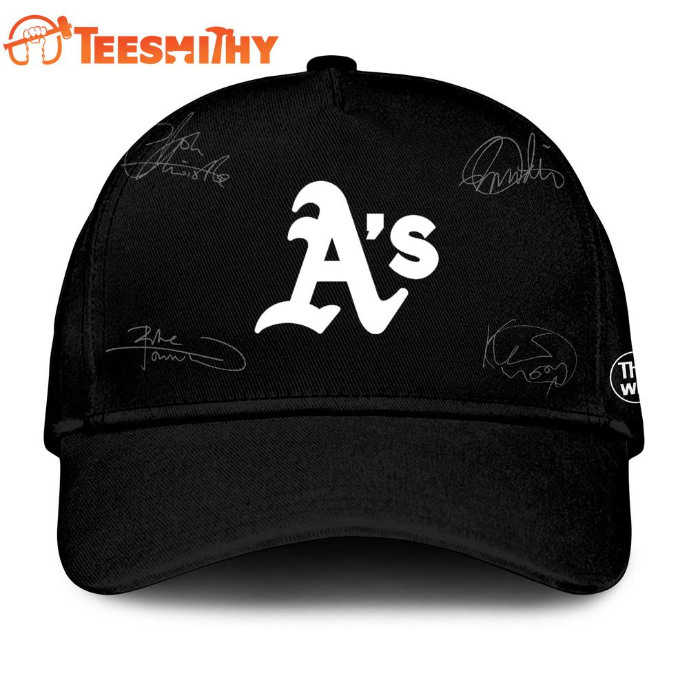 Oakland Athletics The Who The Song Is Over North American Farewell Tour Baseball Cap