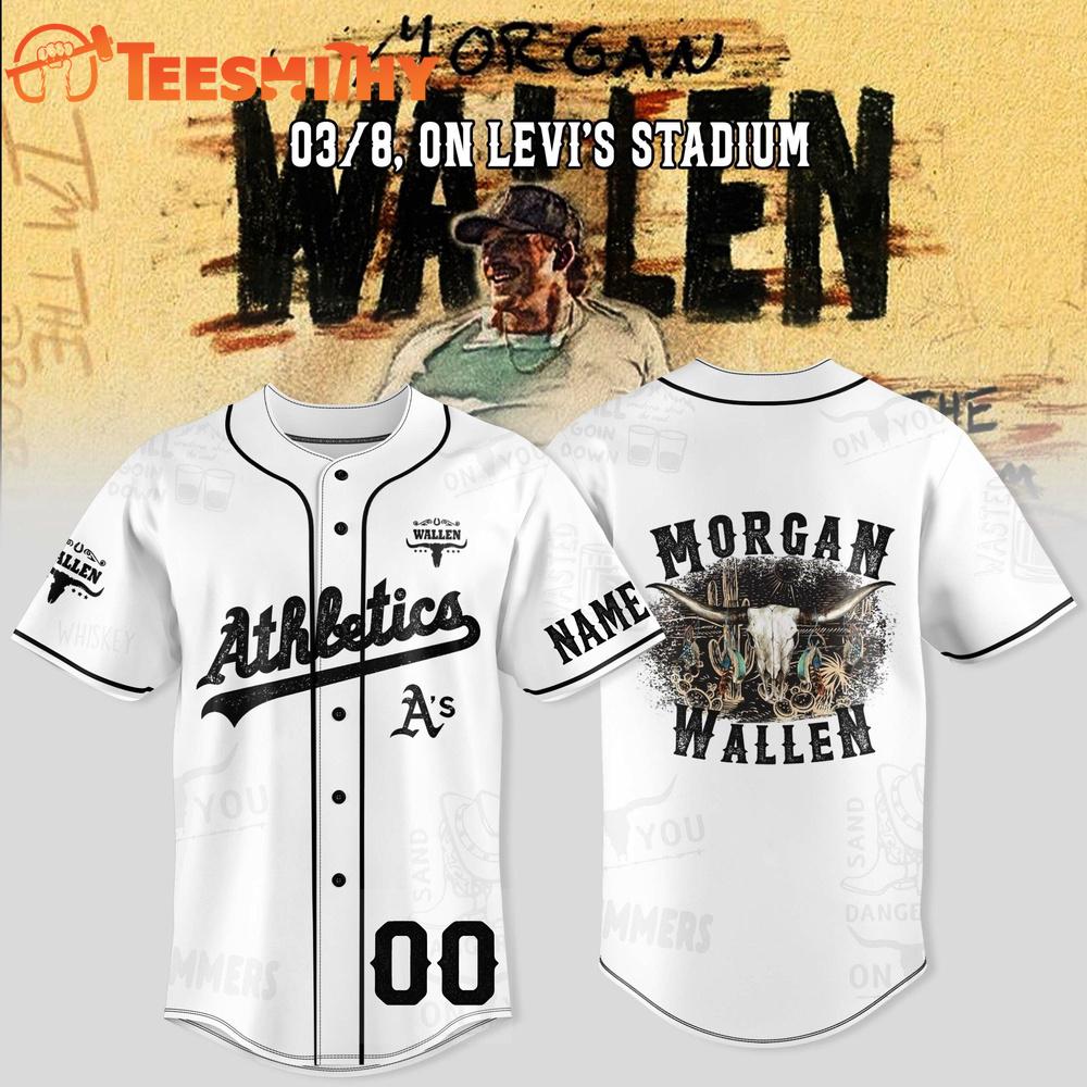 Oakland Athletics x Morgan Walle Limited Edition Baseball Jersey