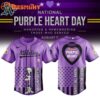 Oakland Athletics x Purple Heart Day New Design Baseball Jersey