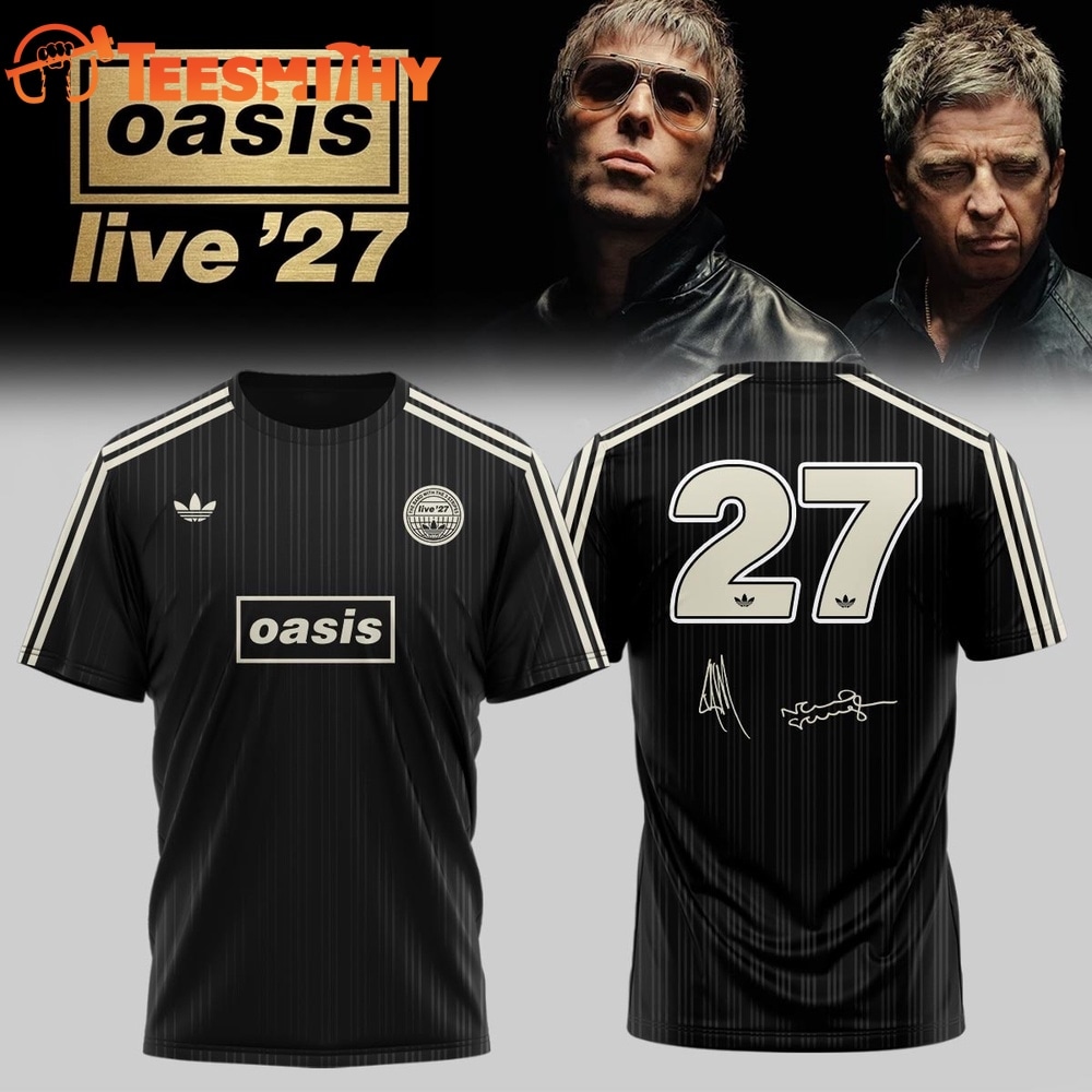 Oasis Live ’27 Limited Edition Signature 3D Shirt