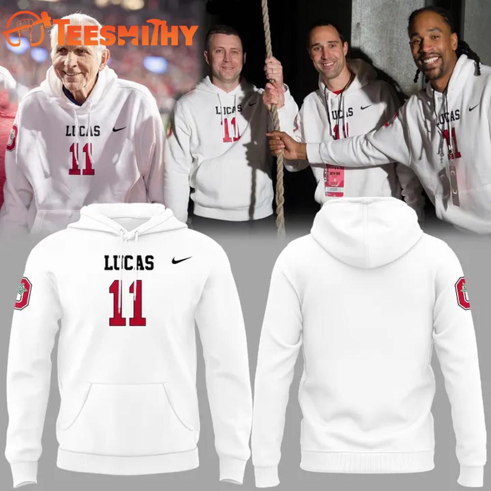 Ohio State Buckeyes 2025 Jerry Lucas Hoops Limited Hoodie Shirt