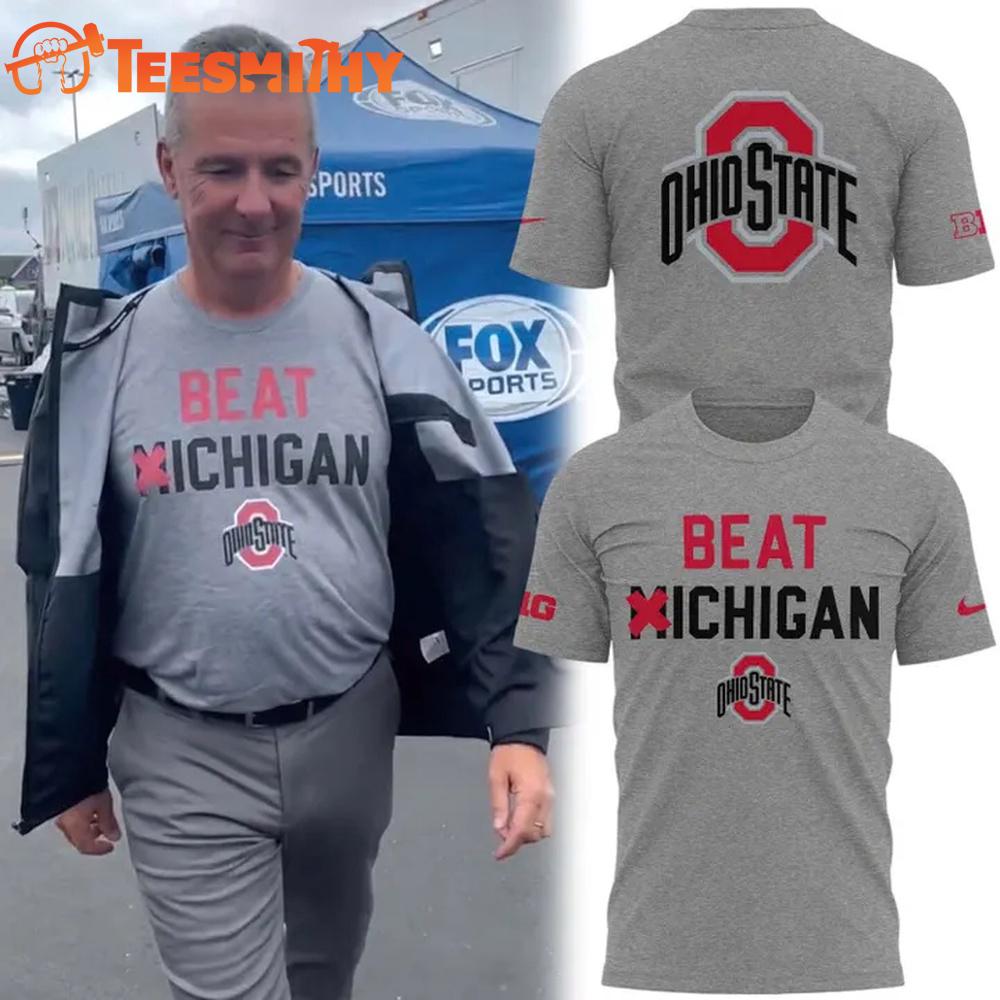 Ohio State Buckeyes Football 2025 Beat X Michigan T Shirt