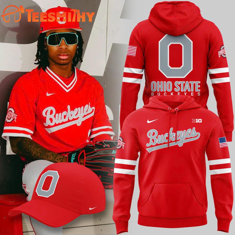 Ohio State Buckeyes Special 2025 New Scarlet Uniform Hoodie