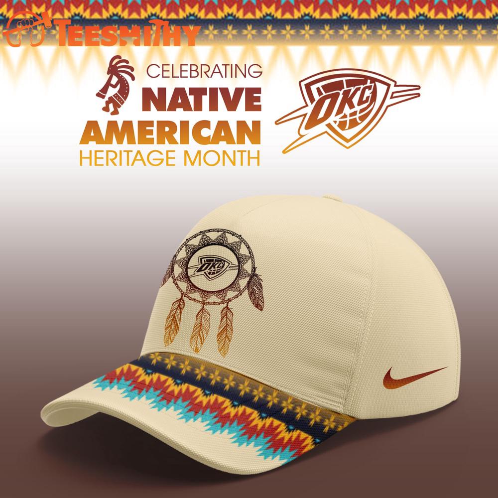 Oklahoma City Thunder NBA Native American Heritage Limited Edition Classic Cap