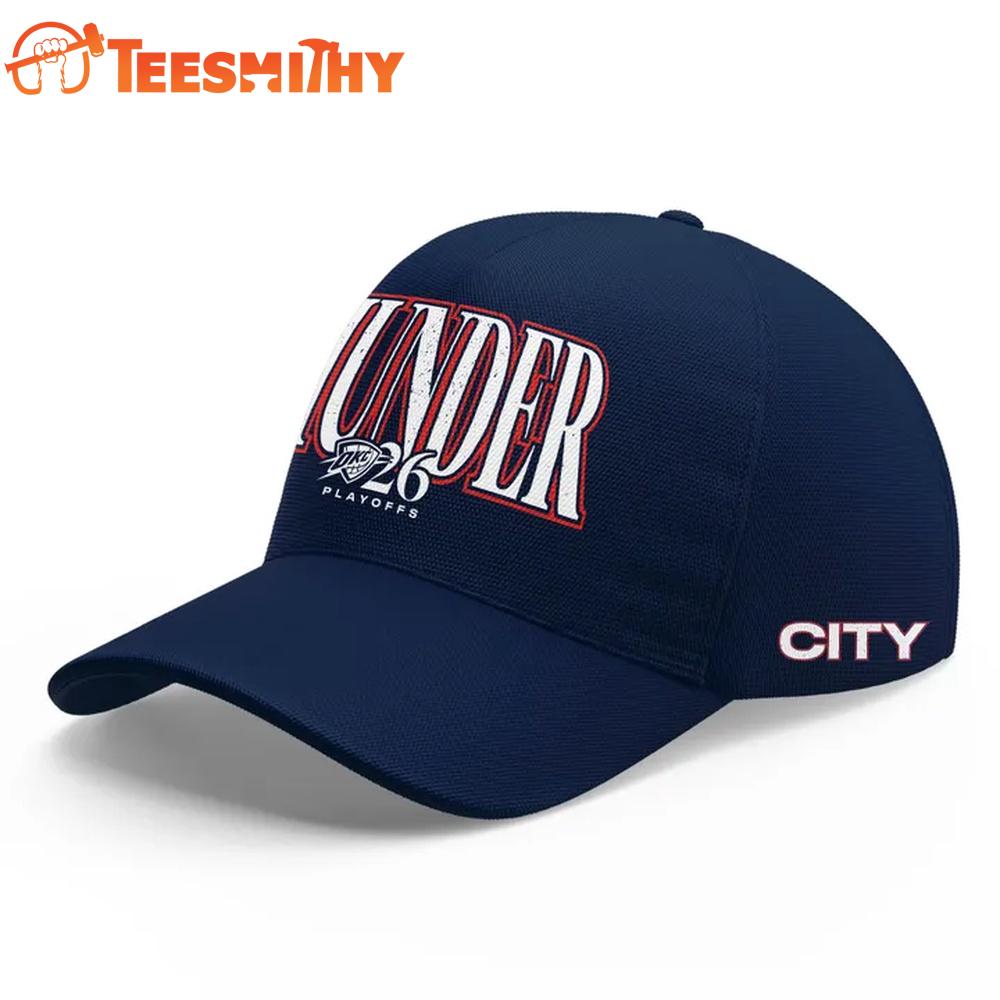 Oklahoma City Thunder Playoffs 2026 Game 2 Classic Cap