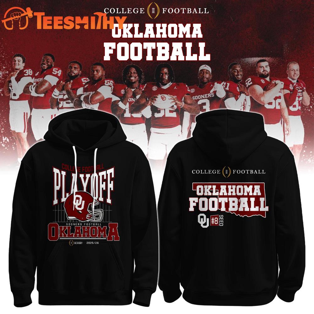 Oklahoma Sooners 2025-26 College Football Playoff Limited Edition Hoodie Shirt