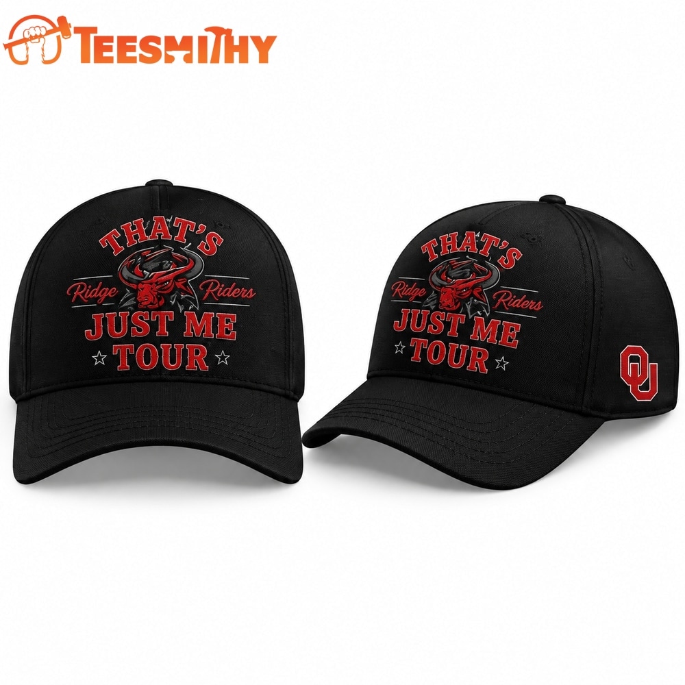 Oklahoma Sooners x Riley Green Thats Just Me Tour 2026 Black Cap