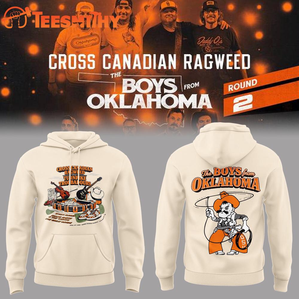 Oklahoma State Cowboys x The Boys 2026 Tour Limited Edition Hoodie2