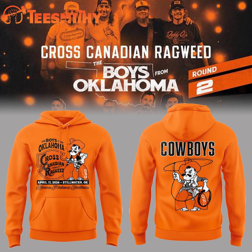 Oklahoma State Cowboys x The Boys 2026 Tour New Design 3D Hoodie