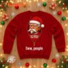 Oregon Ducks 2025 NCAA Mascot Eww People Christmas Ugly Sweater Oregon Ducks 2025 NCAA Mascot Eww People Christmas Ugly Sweater