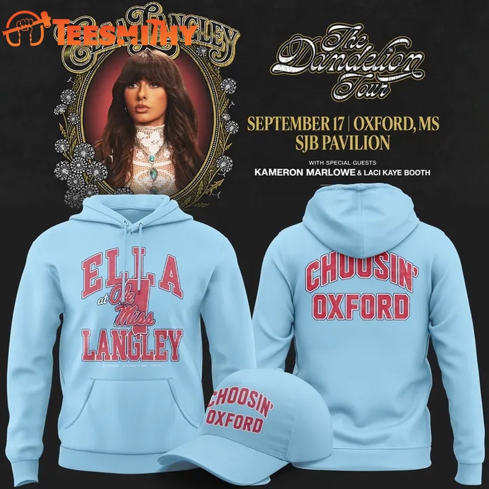 Ole Miss Rebels x Ella Langley The Dandelion Tour 2026 Hoodie