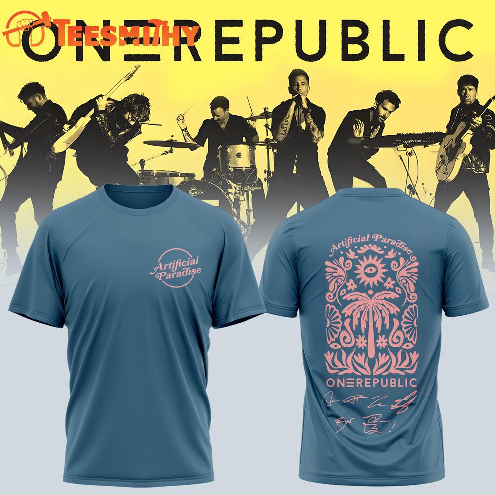 OneRepublic Official Tour 2026 3D Shirt