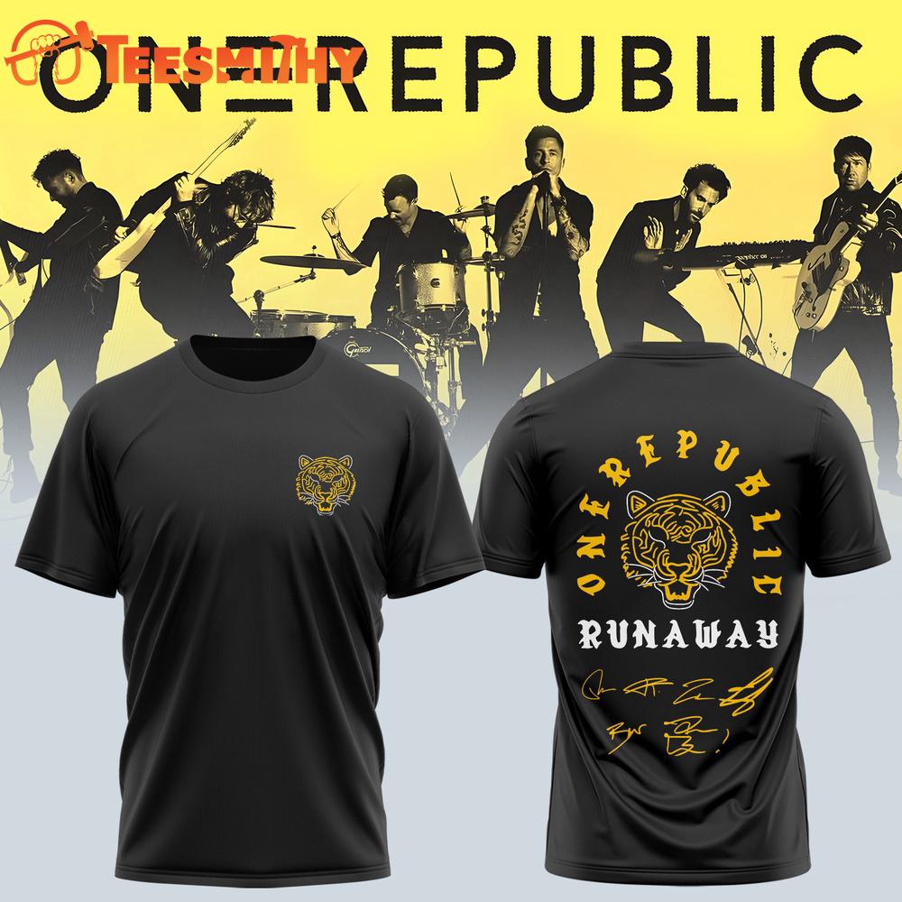 OneRepublic Official Tour 2026 Signature Special New T Shirt
