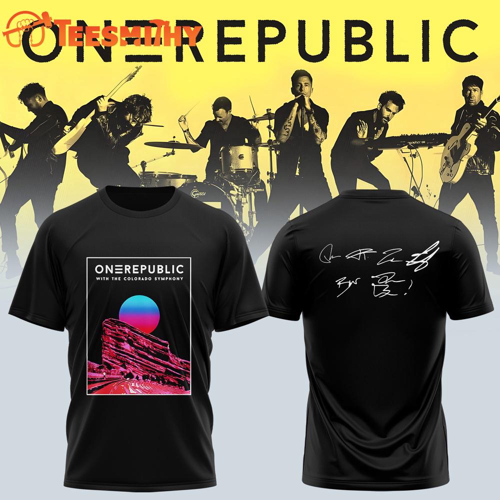 OneRepublic Official Tour 2026 Signature T Shirt