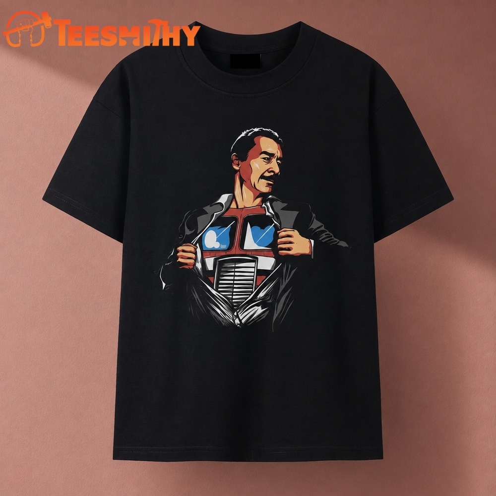 Optimus Prime Voice Actor Superhero Graphic Vintage T Shirt