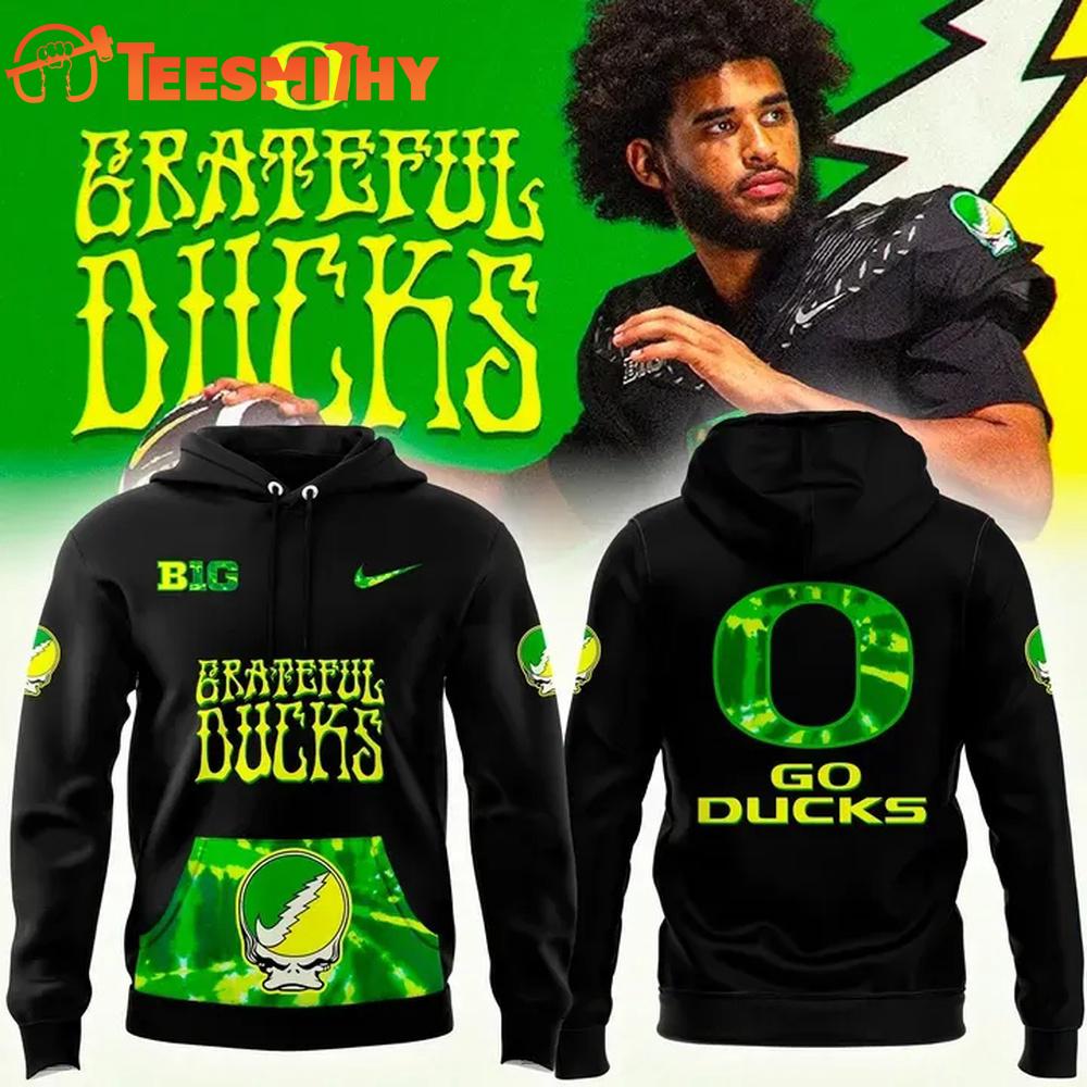 Oregon Ducks Grateful Dead 2025 Limited Edition Hoodie Shirt