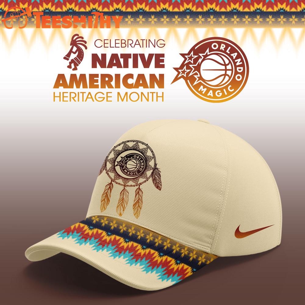 Orlando Magic Thunder NBA Native American Heritage Limited Edition Classic Cap