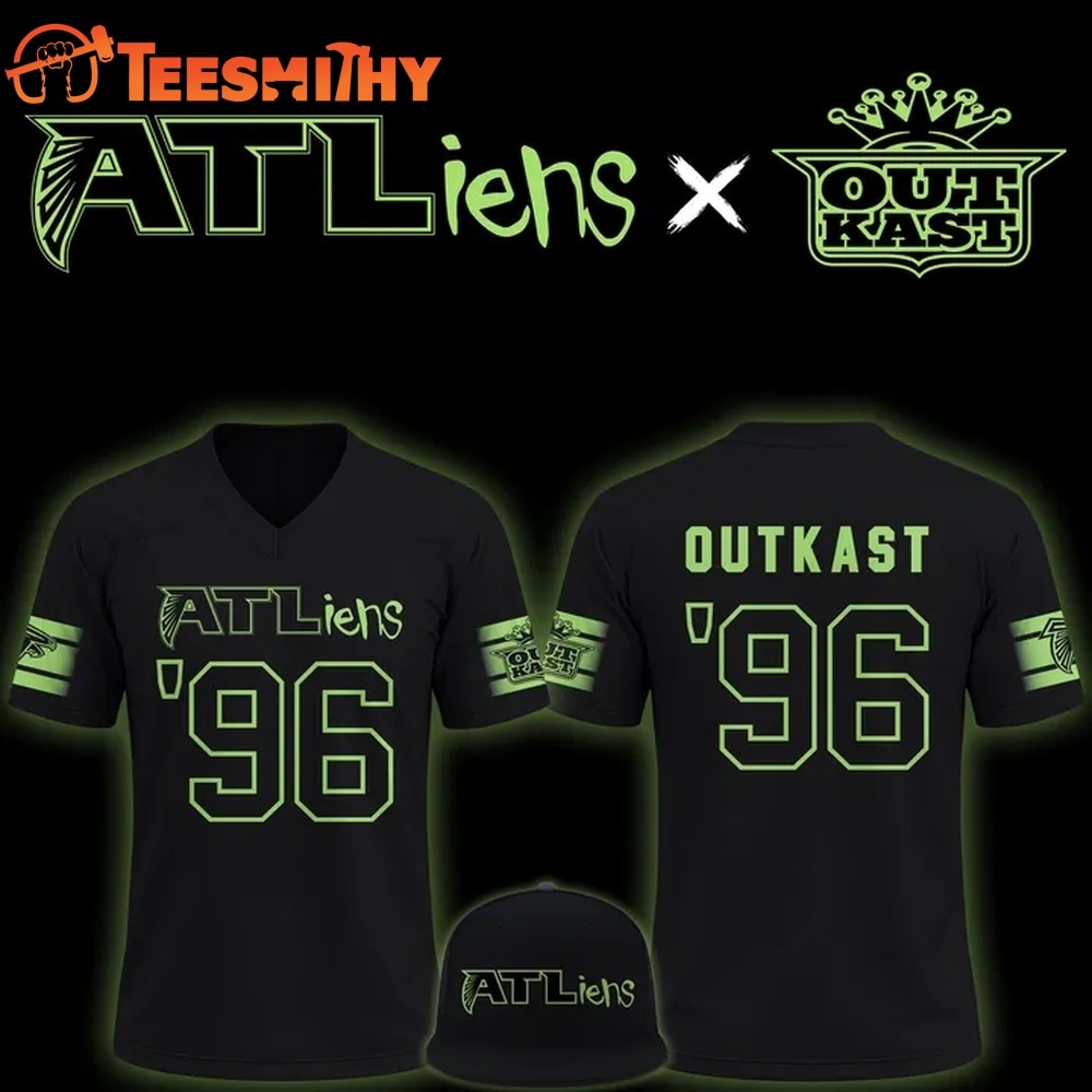 Outkast x Atlanta Falcons 30th Anniversary ATLiens Football Jersey