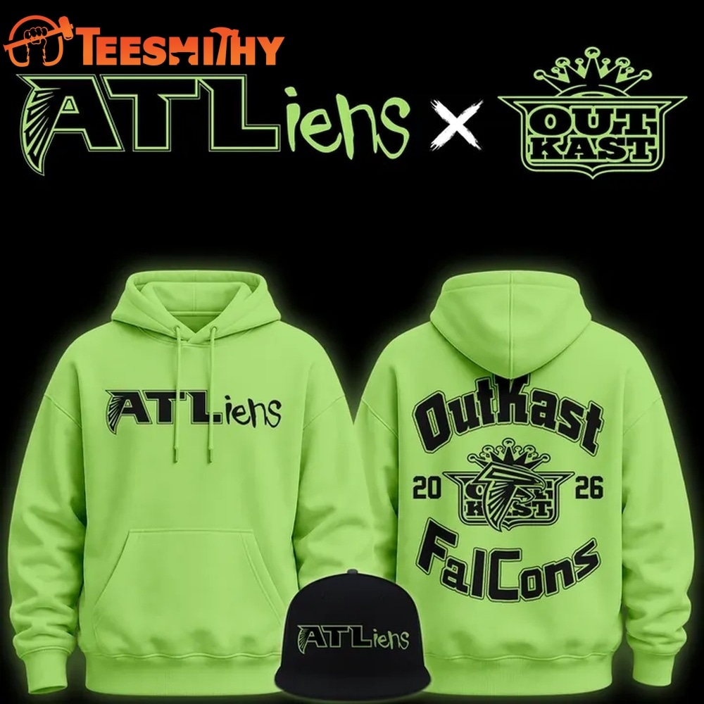 Outkast x Atlanta Falcons 30th Anniversary ATLiens Hoodie