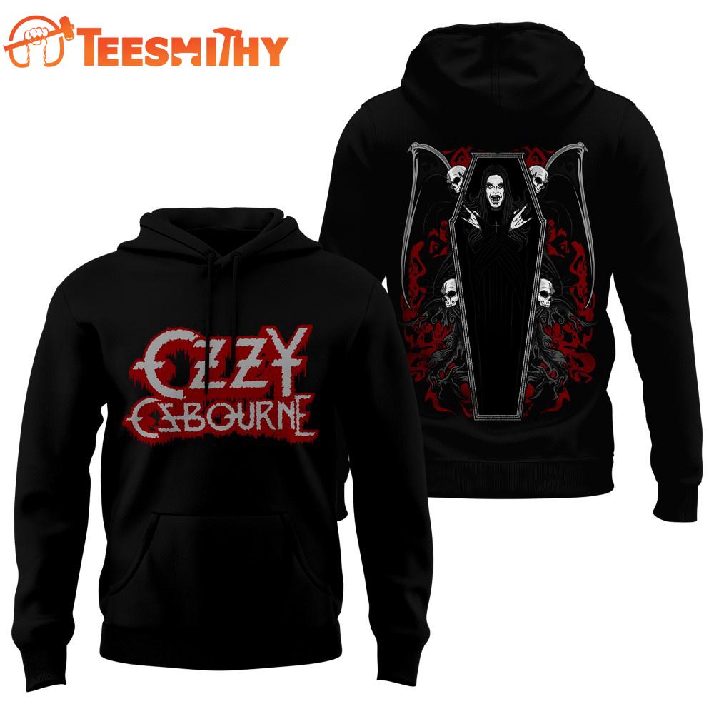 Ozzy Osbourne 2025 Black Hoodie