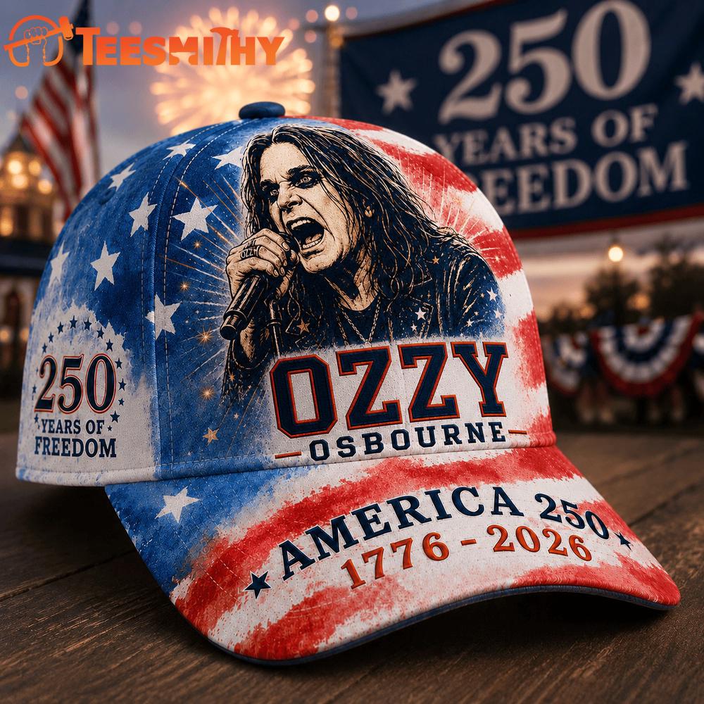 Ozzy Osbourne 250 Years Of Freedom Classic Cap
