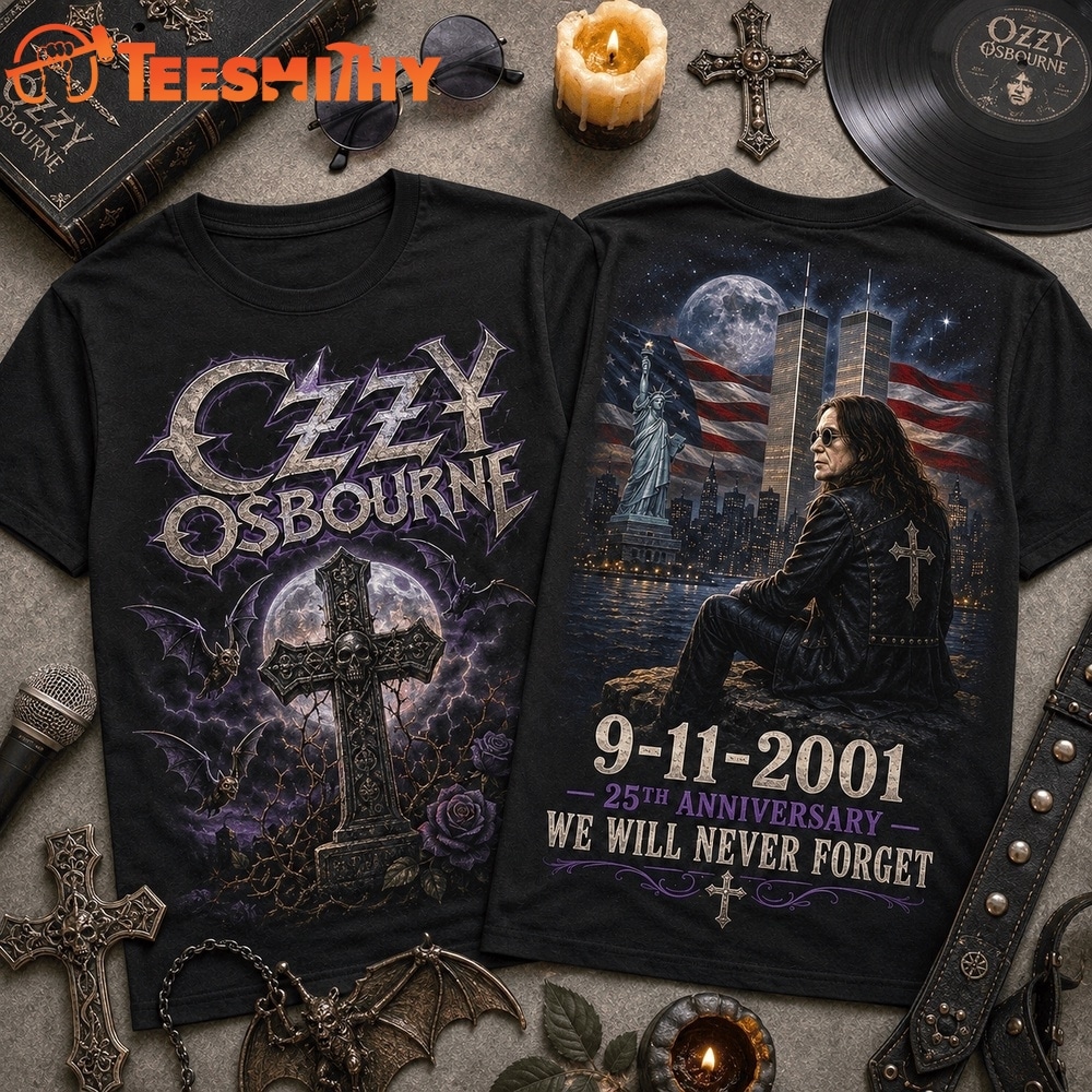 Ozzy Osbourne 911 Memorial 25th Anniversary 3D Shirt