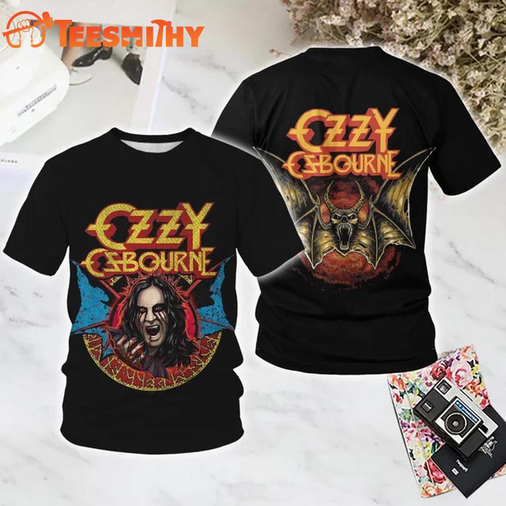 Ozzy Osbourne Art 1 All Over Print T Shirt