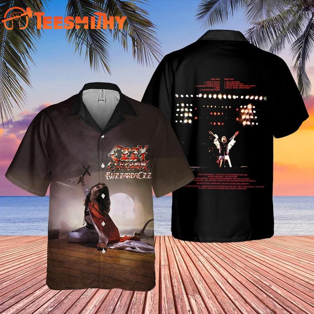 Ozzy Osbourne Blizzard of Ozz Hawaiian Shirt