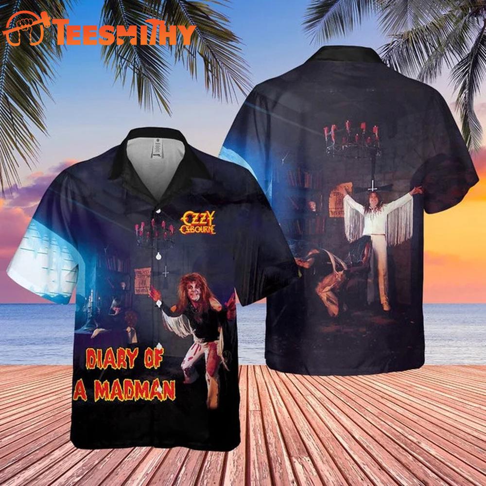 Ozzy Osbourne Diary of a Madman Hawaiian Shirt
