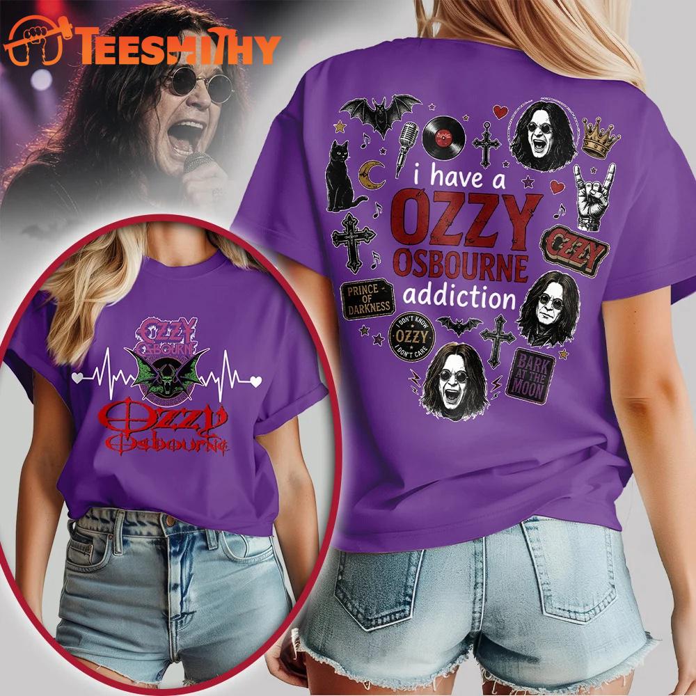 Ozzy Osbourne Heartbeat Lover Unisex 3D Shirt