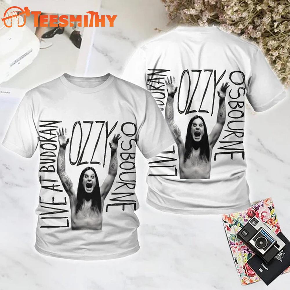 Ozzy Osbourne Live at Budokan All Over Print T Shirt