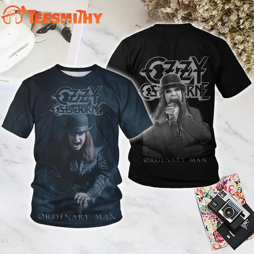 Ozzy Osbourne Ordinary Man Devil All Over Print T Shirt