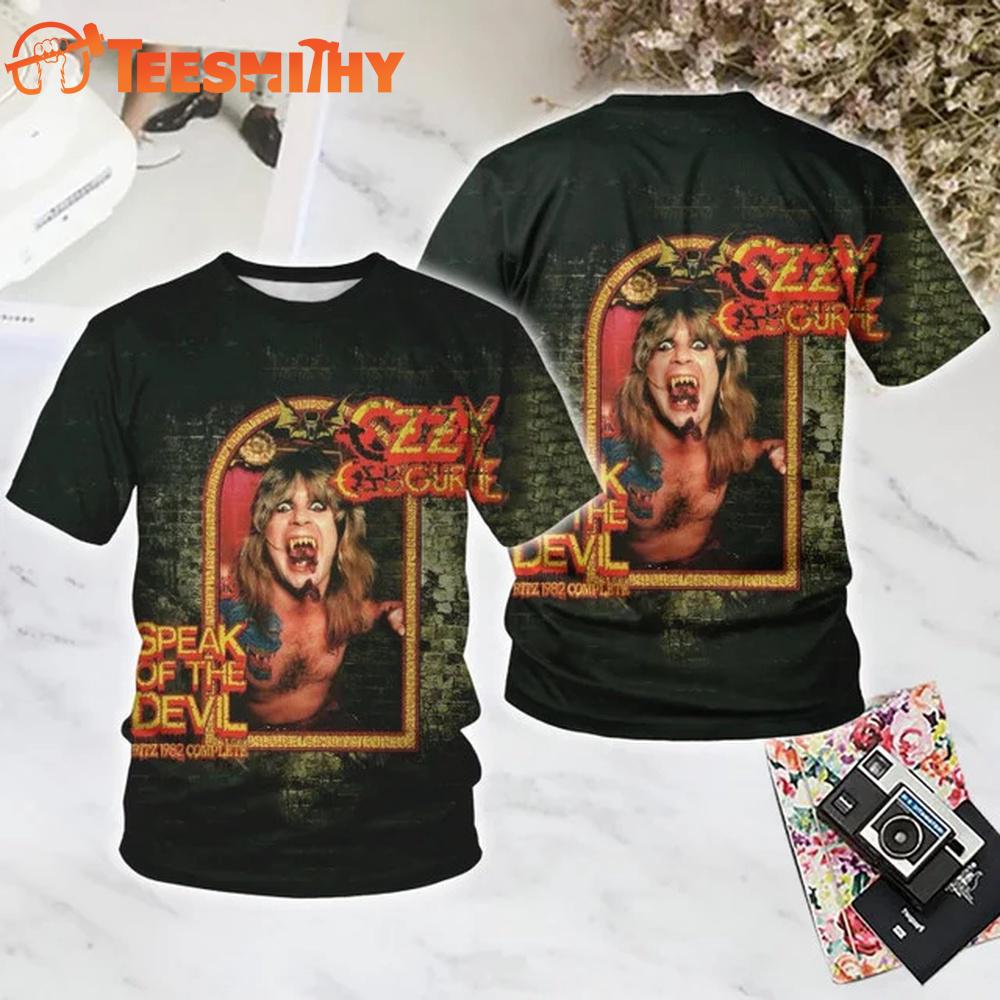 Ozzy Osbourne Speak of the Devil All Over Print T Shirt