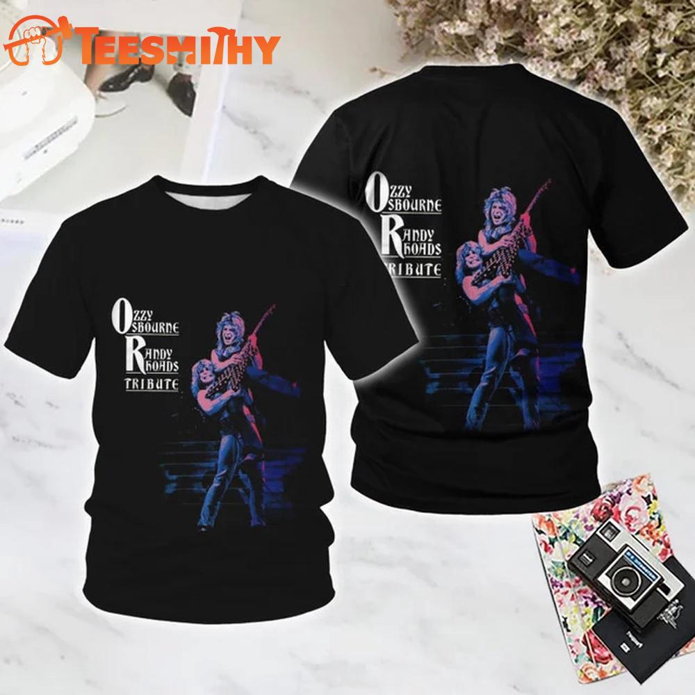 Ozzy Osbourne Tribute All Over Print T Shirt