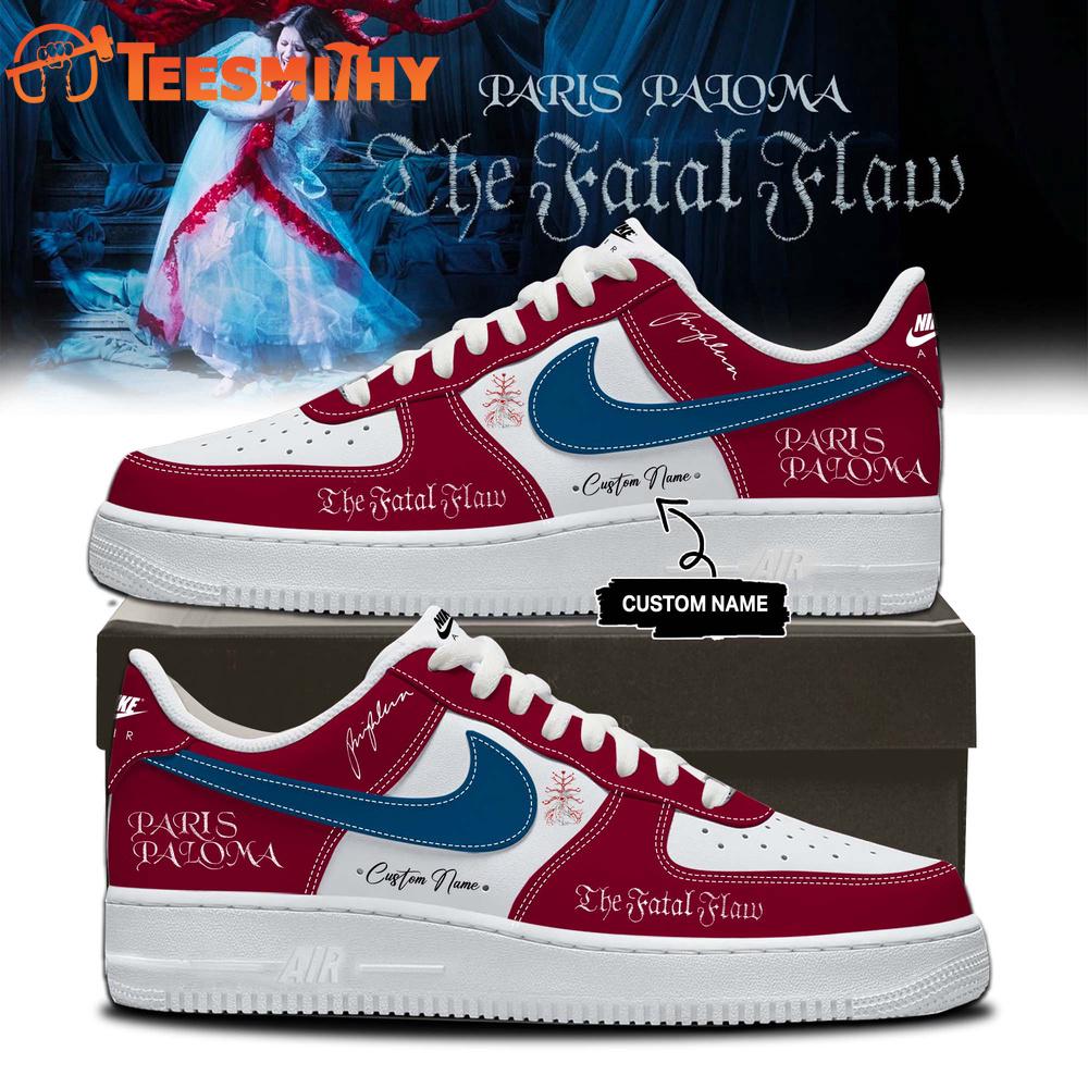 Paris Paloma The Fatal Flaw Album Tour 2026 Red Air Force 1 Shoes